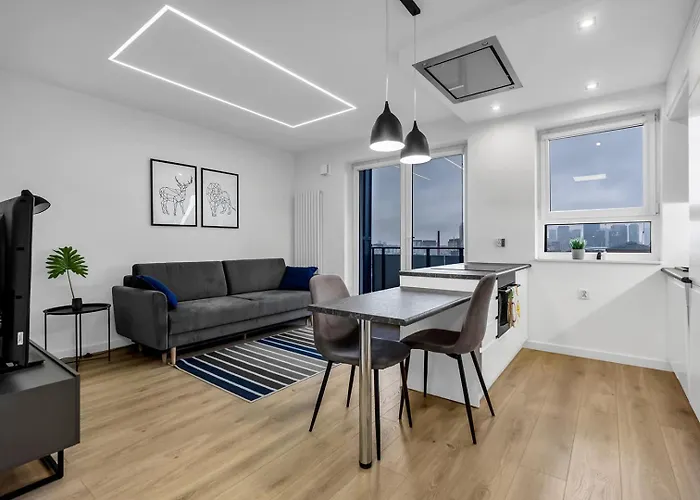 12th Floor Wola Modern By Bookinghost Apartament *